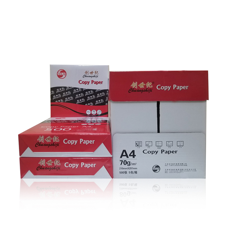创世纪（红色） A4 70G多功能复印纸 500张/包 8包/箱